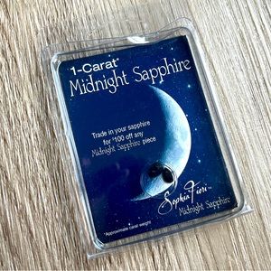 Sophia Fiori | TWO 1-Carat Loose Midnight Sapphires